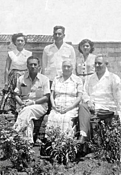 Family photo - after restoration